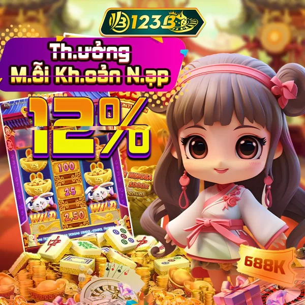 123B Thưởng Thành Viên Mới 100%