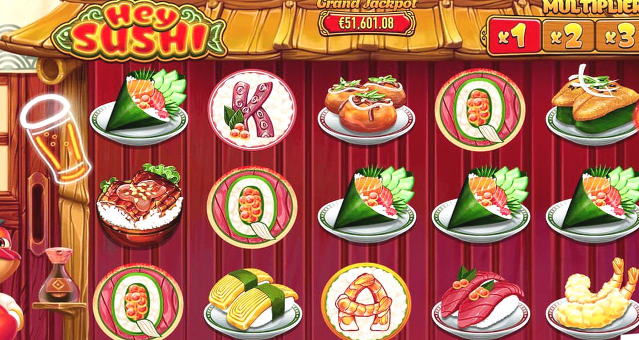 Hey Sushi · Giao diện ứng dụng FABET