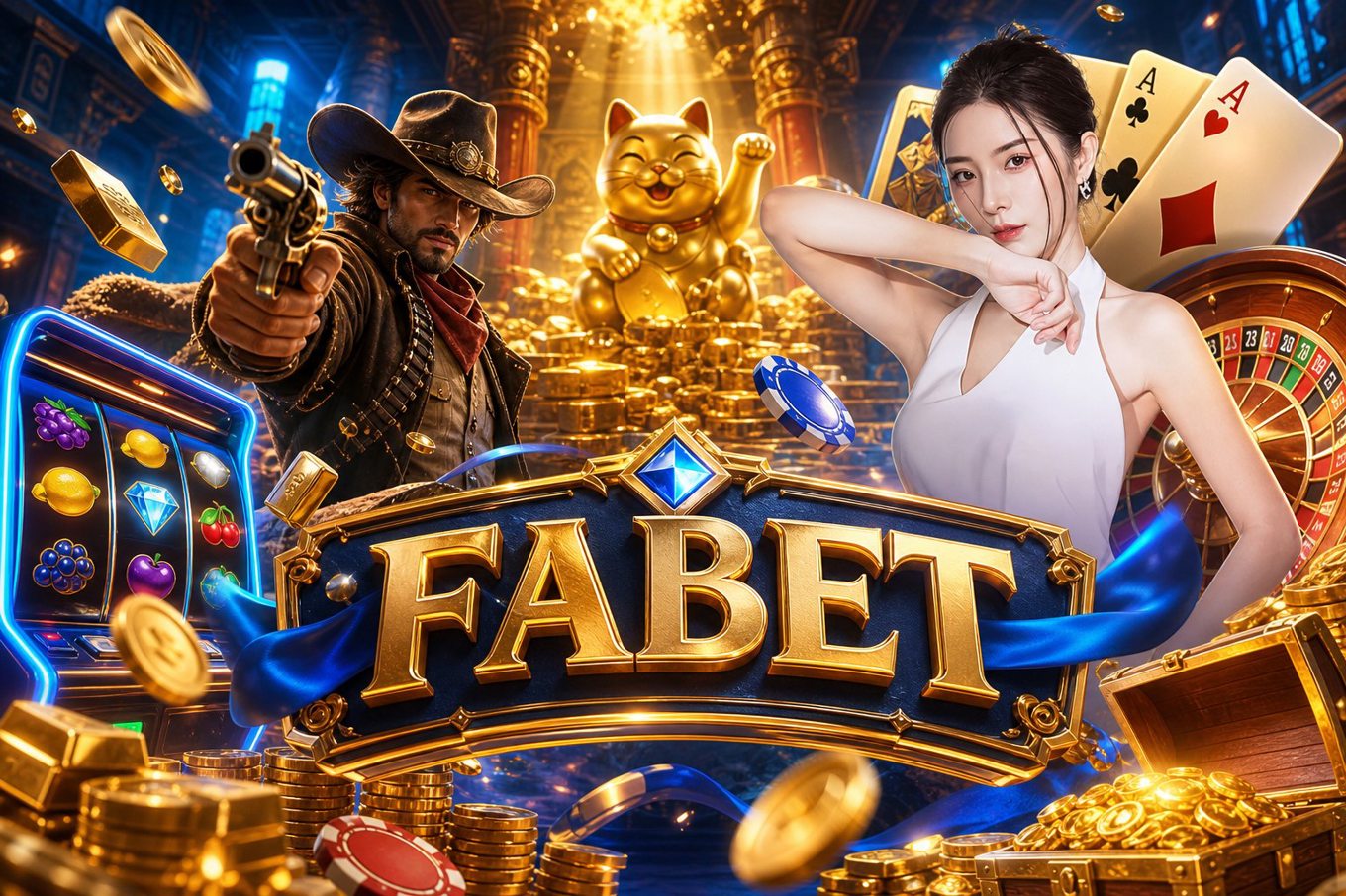 Màn hình chính của trò chơi Fortune Mouse trên FABET với chú chuột may mắn